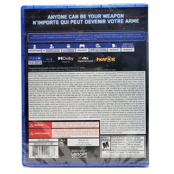 PS4 Watch Dogs Legion Video Game *Sealed* - Picture 4 of 5